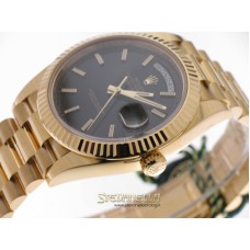 Rolex Day-Date 40 Black ref. 228238 President oro giallo 18kt nuovo